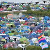 Camping at Donington Park for Download Festival 