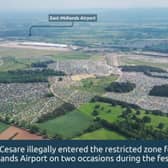 East Midlands Airport is warning people of the illegality of flying drones close to the airport. It is a reminder for music fans who may want to capture aerial footage of Download Festival, one of the largest rock festivals in the UK.