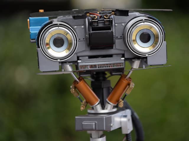 This Short Circuit robot replica is a showstopper at Halloween