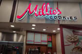 Millie's Cookies in Derbion is the city centre branch selling freshly baked American style cookies | Photo Ria Ghei